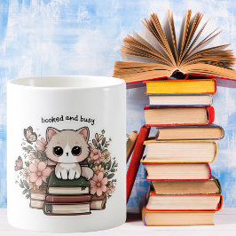 Gebuchte und belebte Tasse