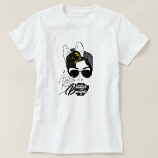 Gebuchtes und Bougie-T-Shirt T-Shirt