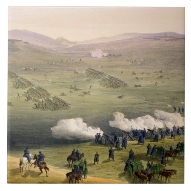 Gebühr der helle Kavallerie-Brigade, am 25. Fliese (Vorderseite)