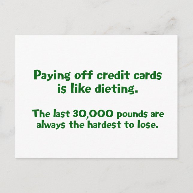 GEBÜHR! POSTKARTE (Vorderseite)