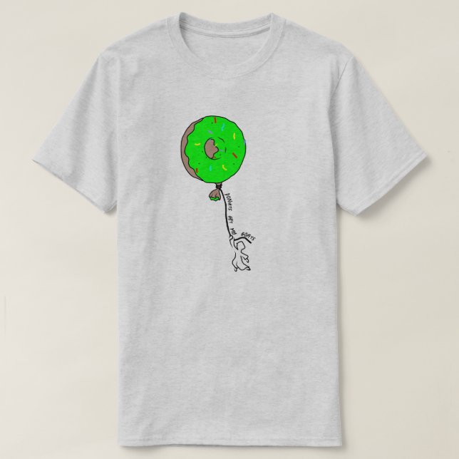 GEBÜHREN BEKOMMEN MEINE ZIEGEN T-Shirt (Design vorne)