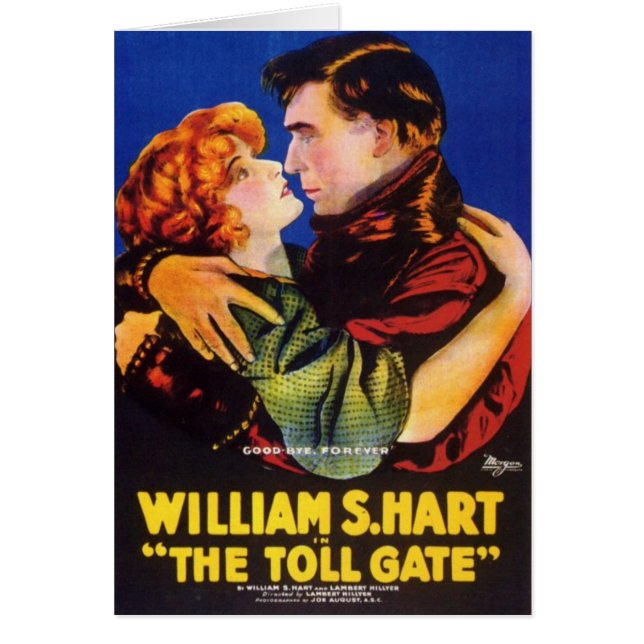 Gebührenstelle-Filmplakat Williams S. Hart (Vorne)