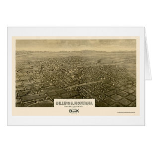 Gebührenzählungen, panoramische Karte M.Ü.s - 1