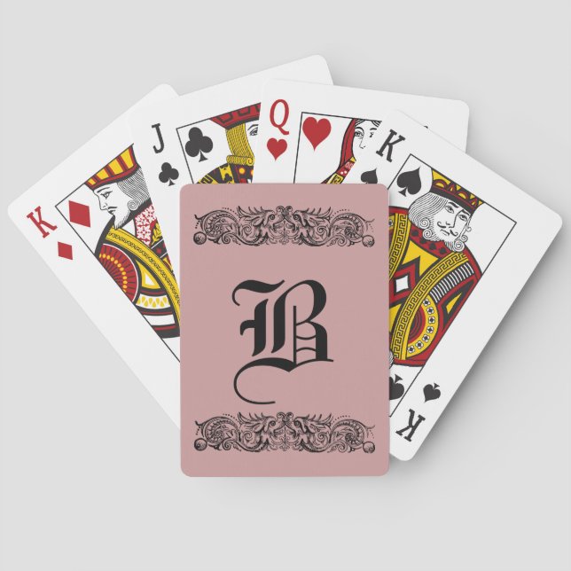 Gebundene Monster spielen Karten Spielkarten (Rückseite)