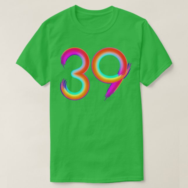 gebürstet 36 T-Shirt (Design vorne)