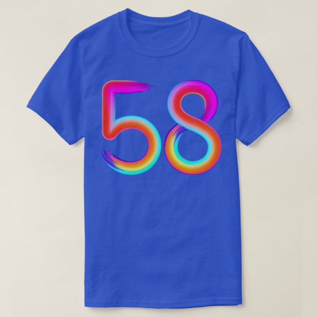 gebürstet 55 T-Shirt (Design vorne)