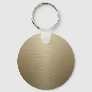 Gebürstete Bronze Schlüsselanhänger