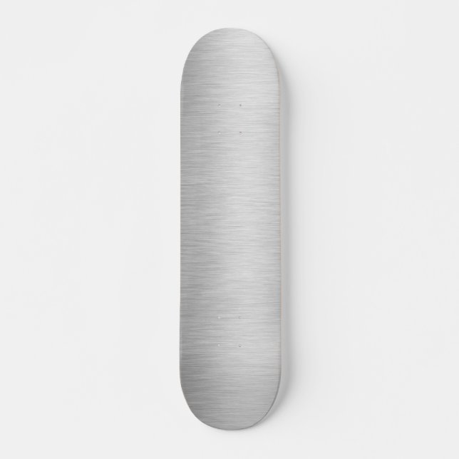 Gebürsteter AluminiumEdelstahl gemasert Skateboard (Vorne)