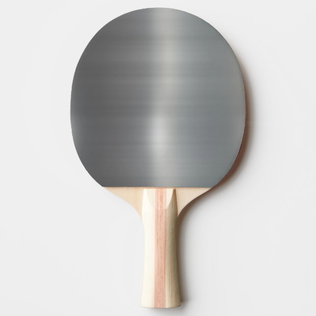 Gebürstetes Aluminium Tischtennis Schläger (Vorderseite)