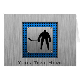 Gebürstetes Aluminiumblick Hockey