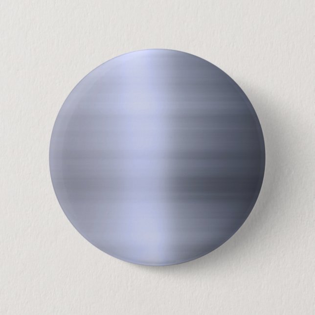 Gebürstetes silbernes Metall gemasert Button (Vorderseite)