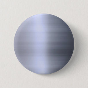 Gebürstetes silbernes Metall gemasert Button