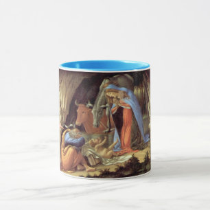 Geburt Christi, Mystische Geburt von Botticelli Tasse