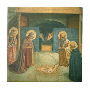 Geburt Christi von Fra Angelico Fliese