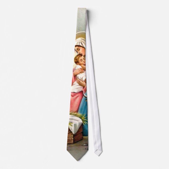 Geburt Christis-Szenen-Geschenke für Weihnachten Krawatte (Vorderseite)