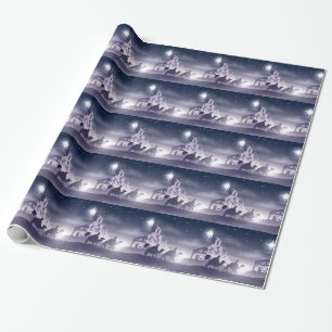 Geburt Christis-Weihnachtsszene Geschenkpapier