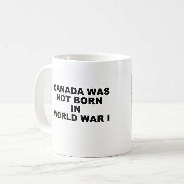 Geburt der kanadischen Tasse (Vorderseite Links)