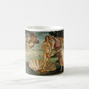 Geburt der Venus Botticelli Renaissance Kunst  Kaffeetasse