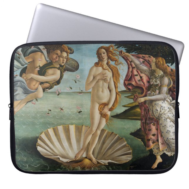 Geburt der Venus Sandro Botticelli Laptopschutzhülle (Vorderseite)