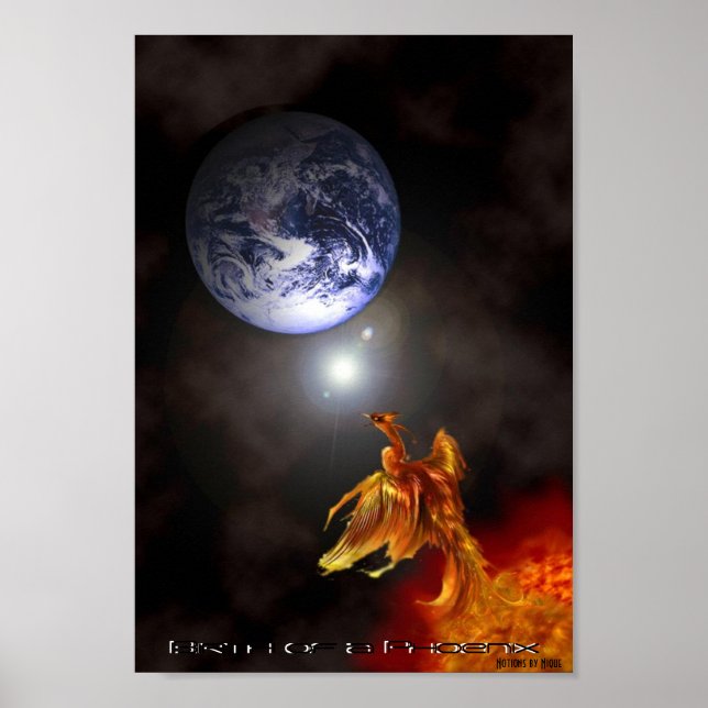 Geburt eines Phönix Poster (Vorne)