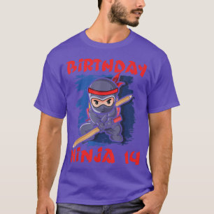 Geburt Geborenen Alter 14 Jahre Anime Kawaii Japan T-Shirt