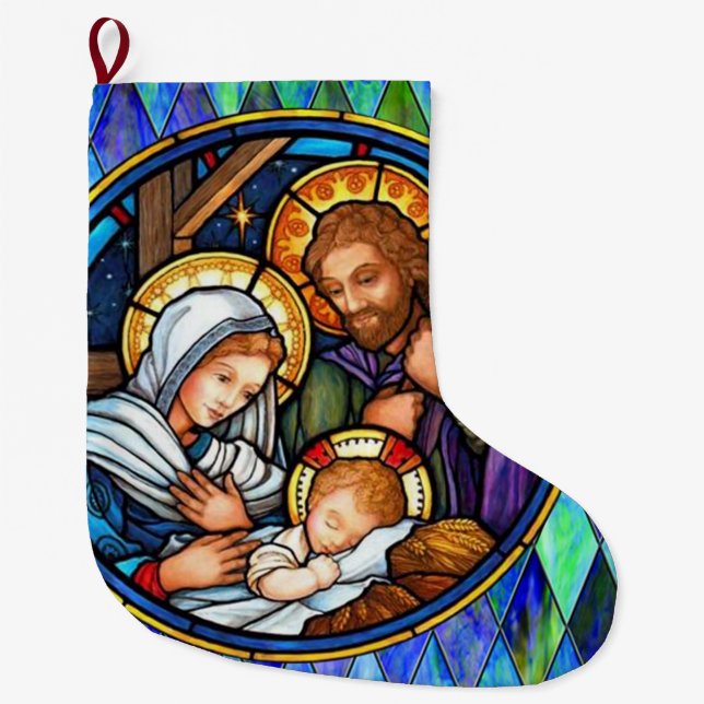 Geburt Großer Weihnachtsstrumpf (Vorderseite)