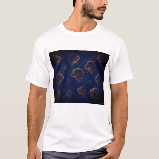 Geburt im Kosmos T-Shirt (Vorderseite)