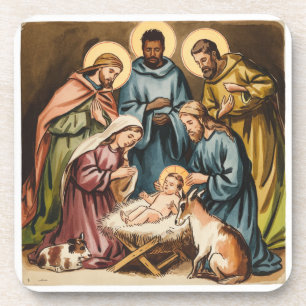 Geburt Jesu Christi Getränkeuntersetzer