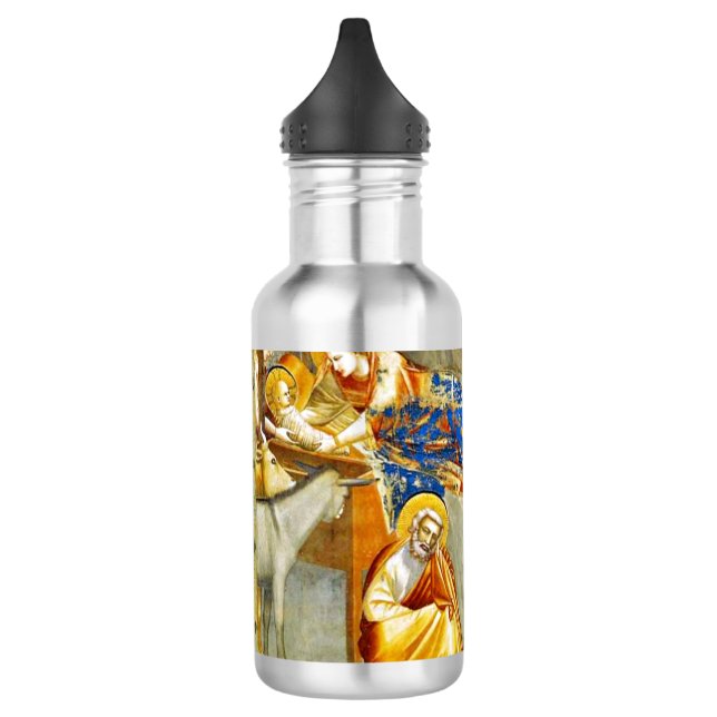 Geburt Jesu Edelstahlflasche (Links)