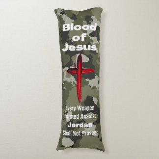 Geburt Jesu Grüne Camouflage Personalisierter Gebe Seitenschläferkissen