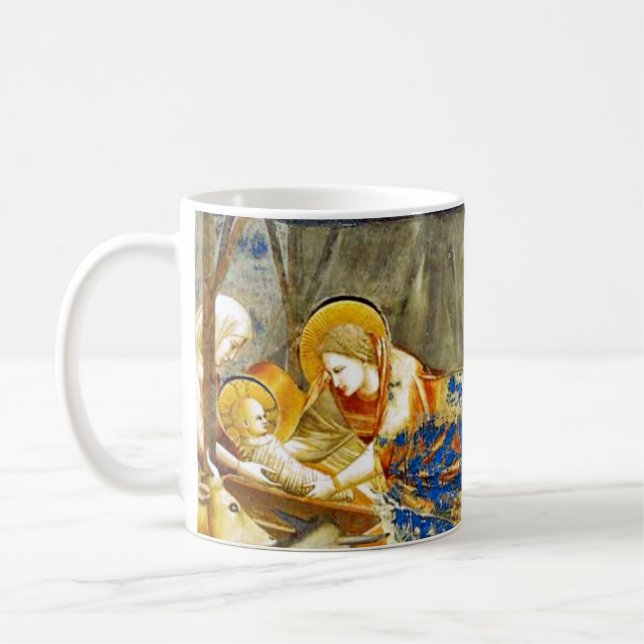 Geburt Jesu Kaffeetasse (Links)