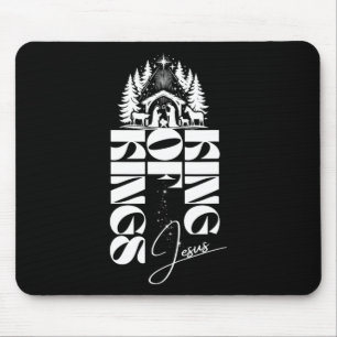 Geburt Jesu König der Könige Weihnachten Mousepad