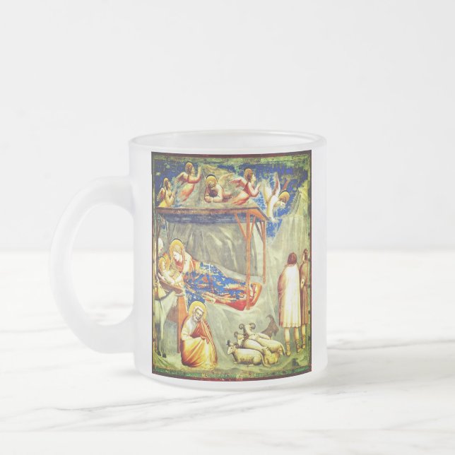 Geburt Jesu Mattglastasse (Links)