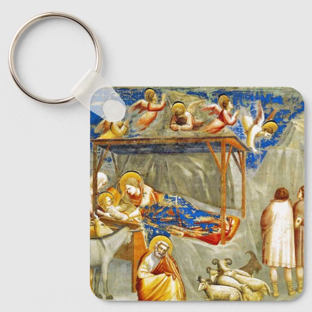 Geburt Jesu Schlüsselanhänger (Vorderseite)