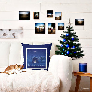 Geburt Jesus ist der Grund Kissen