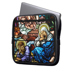 Geburt Jesusgläserfenster Laptopschutzhülle