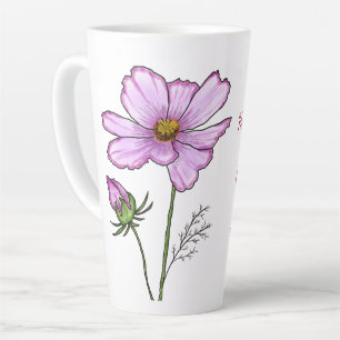 Geburt Oktober Geschenke С osmos Blume Blume Milchtasse