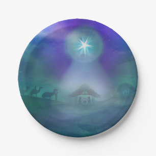 Geburt von Jesus-Pappteller Pappteller