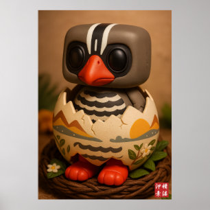 Geburt von Kagu. Poster