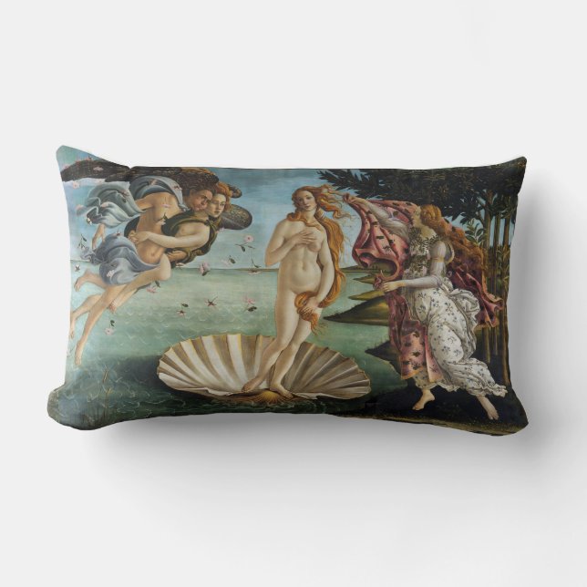 Geburt von Venus durch Botticelli Lendenkissen (Vorderseite)