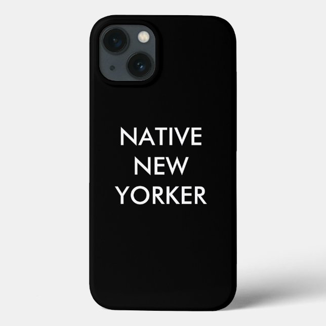 Gebürtige New Yorker Case-Mate iPhone Hülle (Rückseite)