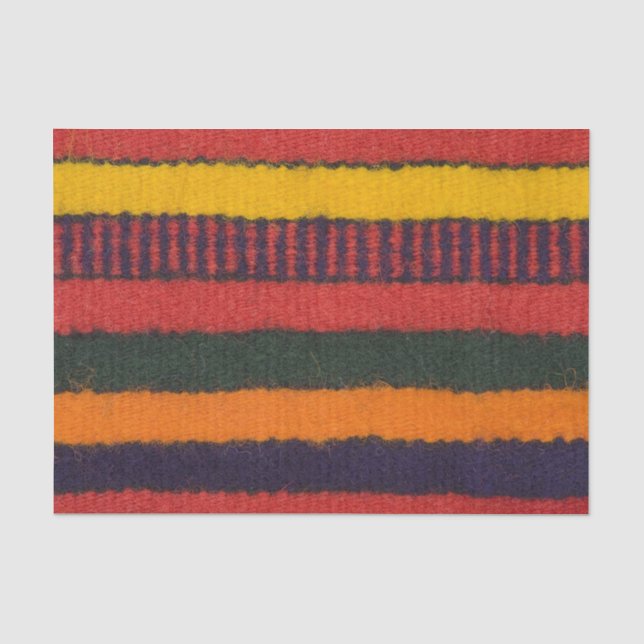 Gebürtige Ureinwohnerregenbogenfarbe Seidenpapier (Vorderseite)