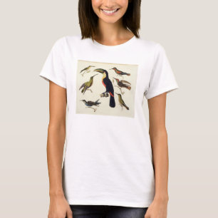 Gebürtige Vögel, einschließlich das Toucan T-Shirt