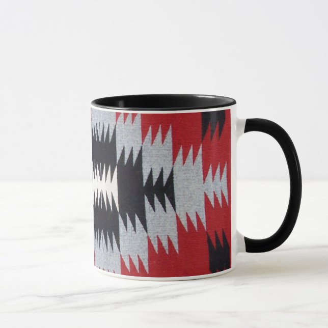 Gebürtiger Amerikaner-Decken-Tasse Tasse (Rechts)