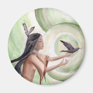 Gebürtiger Amerikaner-Magnet-Ureinwohner-Magnet Magnet