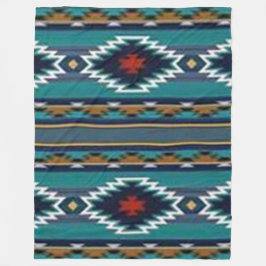 GEBÜRTIGER AMERIKANER (simuliert) Fleece-Decken Fleecedecke