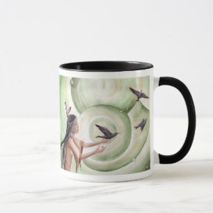 Gebürtiger Amerikaner-Tasse die Bote-Tasse Tasse