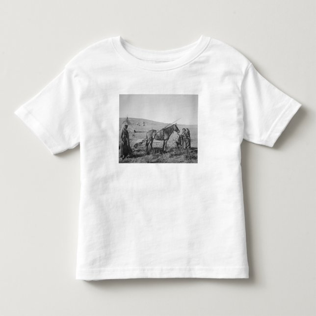 Gebürtiger AmerikanerCreeleute des Westerns Kleinkind T-shirt (Vorderseite)
