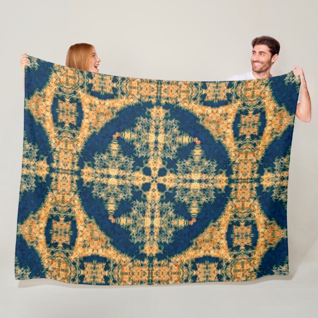 Gebürtiger Cheyenne-Büffel-heilige Fleecedecke (Beispiel)