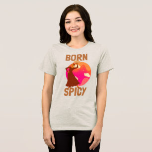 Gebürtiger Curry-Liebhaber mit Hang zum Scharfen Tri-Blend Shirt